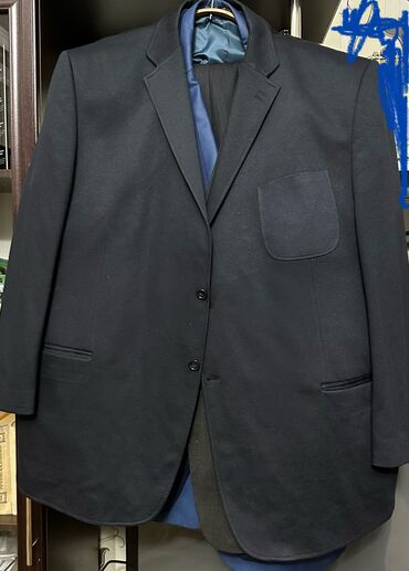 укороченный пиджак и брюки: Пиджак, Классическая модель, Турция, 9XL (EU 58)