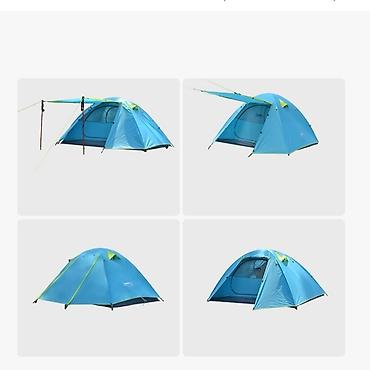 Палатки: Палатки двухслойные Desert Fox Лёгкие Компактные Ветроустойчевые — 18