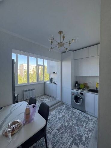 тоголок молдо фрунзе: 1 комната, 40 м², 105 серия, 5 этаж, Евроремонт