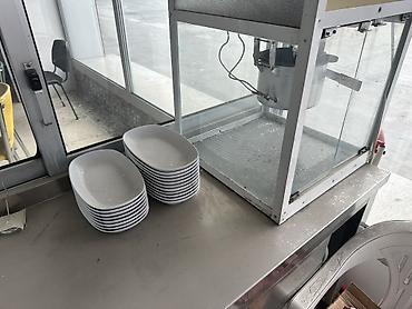 kia servis: Sənaye tipli popkorn aparatı - Elektrikli popkorn maşını: Şüşə — 1
