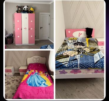 Uşaqlar üçün digər mallar: ✅2 carpayi+2 tumba +1 dolab satilir 220 ✅2 carpayi+2 tumba +1 dolab