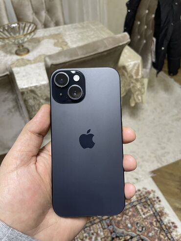 ayfon xs: IPhone 15, 128 GB, Black Titanium, Face ID, Sənədlərlə, Zəmanət