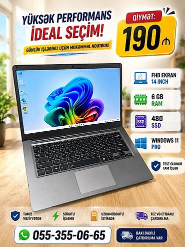 ucuz pc: Yüksək performanslı noutbuk – gündəlik işlər üçün ideal seçim! — 1