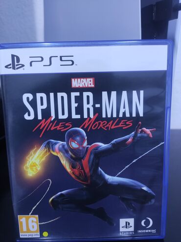 PS5 (Sony PlayStation 5): Продаю игру на ps5 spider-man miles Morales