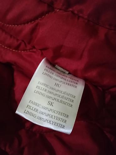 Parke: Alnwick Classic postavljena topla bordo jakna, veličina M–L. - Model — 11