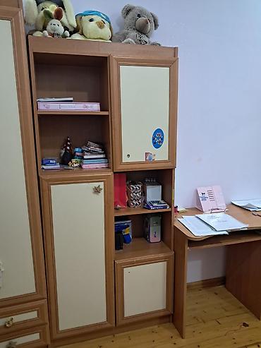 pismini: Oğlan və qız üçün, İşlənmiş, İkinəfərlik çarpayı, Yazı masası, Dolab — 4