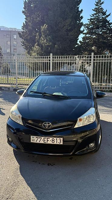 bort baqaj: Toyota Vitz (Yaris) hatchback - Kuzov: 5 qapılı, qara rəng - — 8