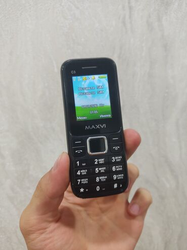 Мобильные телефоны и аксессуары: Кнопочный телефон MAXVI C3 Громкий динамик. Не хватает на задней