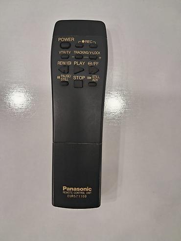 panasonic video: Panasonic VideoTheatre VHS videomaqnitofon + orijinal pult. JAPAN — 2