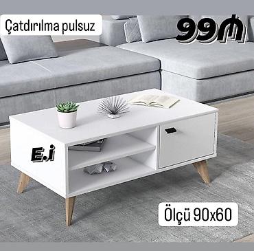vitrin mebel sifarişi: Düz masa, Açılmayan, Təkərsiz, Sadə laminat, Zəmanətsiz, Pulsuz quraşdırılma — 1