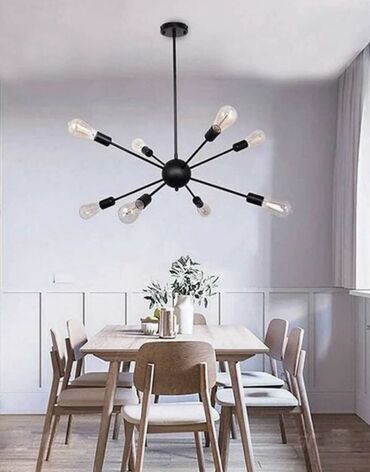 Çilçıraqlar: Çılçıraq, 8 lampa, Metal