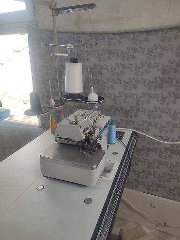 derzi utusu: Tikiş maşını Yeni,Overlok, 4 saplı, Ünvandan götürmə — 4
