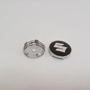 Gume i felne: ČEPOVI POKLOPCI ZA FELNE SUZUKI 60 MM / 56 MM - CRNI | ORIGINALNI — 1