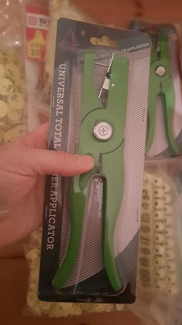 Breloklar: Qoyun və inəklər üçün müxtəlif növdə qulaq birkalar və qulaq deşənlər — 13