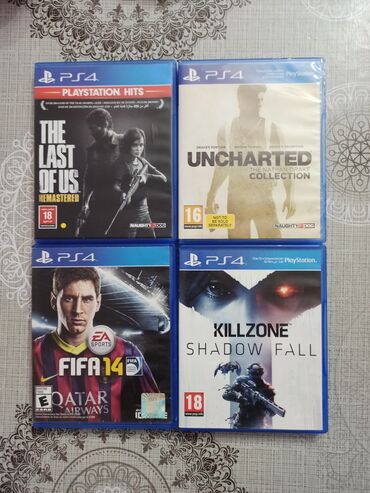 Oyun diskləri və kartricləri: Playstation 4 ideal oyun diskləri Hər oyunun öz qiyməti var The last