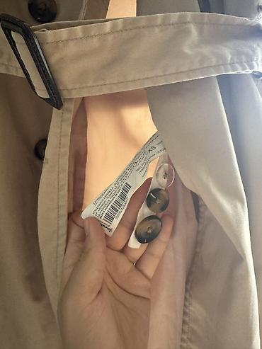 Plaşlar: Plaş, Stradivarius, XS, rəng - Bej — 4