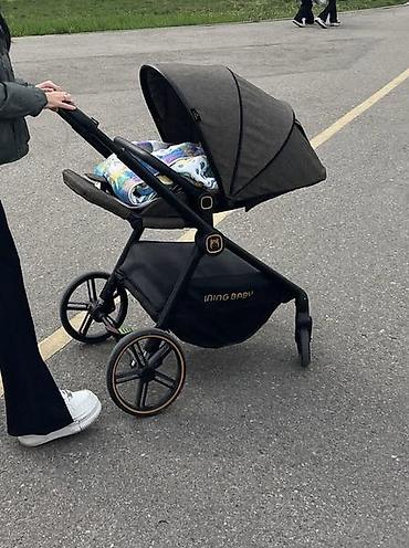 carrello коляска: Прогулочная коляска INING BABY б/у еще не продано Снизу цвет — 2