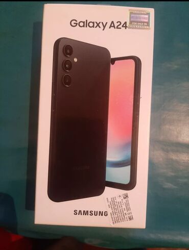 samsung galaxy a03: Samsung Galaxy A24 4G, 128 GB, rəng - Qara