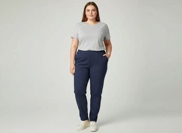 o la voga legginsy push up: Spodnie materiałowe damskie, rozmiar 4XL