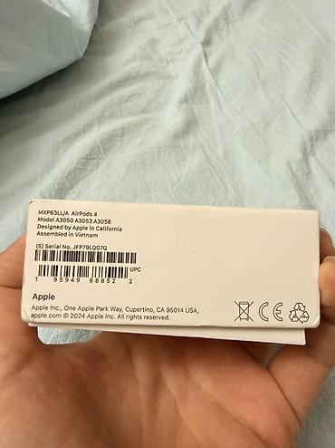 Наушники: Новый эйрподс 4 поколения оригинал ! Пару раз носила получала в — 7