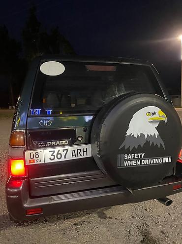 мотор жок: Toyota Land Cruiser Prado: 1998 г., 3.4 л, Кол менен иштөөчү, Бензин — 6