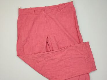Materiałowe: Spodnie materiałowe, 4XL (EU 48), stan - Dobry