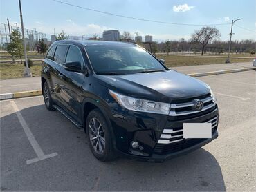 Toyota: Toyota Highlander: 2019 г., 3.5 л, Типтроник, Бензин, Внедорожник