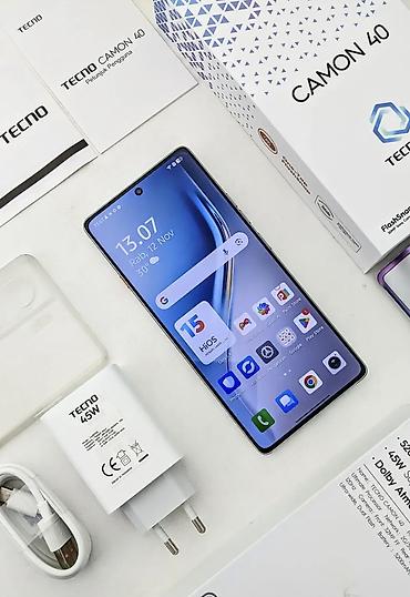 Tecno: Tecno Camon CM, Новый, 256 ГБ, цвет - Серый, 2 SIM — 3