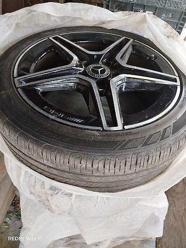 шина мерс: Литые диски Mercedes (стиль AMG) с летними шинами, обмен на диск — 3