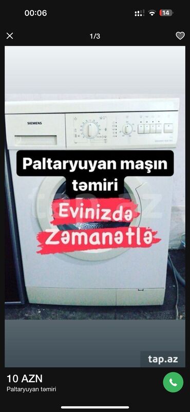 arendaya verilen masinlar: Her nov paltaryuyanlarin unvanda serfeli qiymete pesekar ve resmi