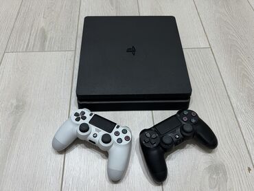 джойстик ps4 slim: Продаю PlayStation 4 Slim 750 GB прошитый Состояние идеальное! Два