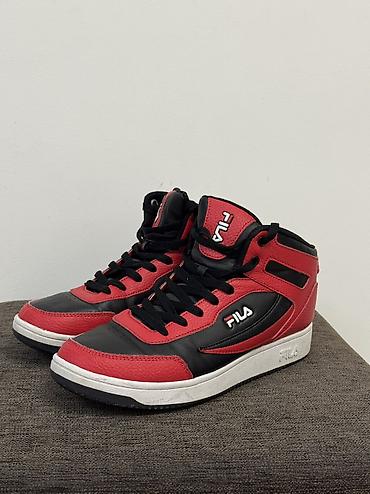 fila: Мужские кроссовки, 42, Fila, Б/у, цвет - Черный, Самовывоз — 1