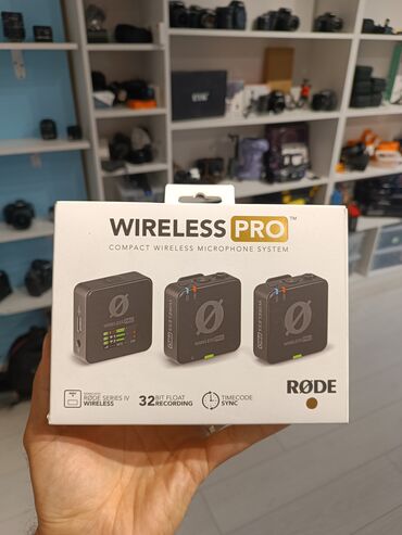 video çəkən: Rode Wireless Pro