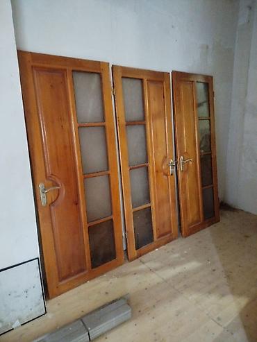 Otaq qapıları: Qonaq otağı üçün Yeni Otaq qapısı 90x205 sm Şəbəkə ilə, Zəmanətsiz, Ödənişli quraşdırma, Ünvandan götürmə — 13