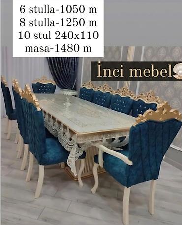 şu baki: Qonaq otağı üçün, Yeni, Açılmayan, Dördbucaq masa — 1