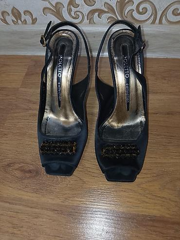Tuflilər: Brend: Poletto Collection Model: Qadın açıq burunlu slingback tufli - — 4