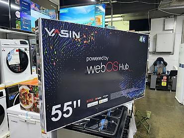 телевизор с плоским экраном: Смарт‑телевизор YASIN 55" - Диагональ: 55 дюймов - Разрешение: 4K UHD — 2