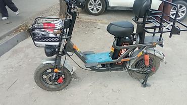 mini ev: Электровелосипед с багажными платформами - Компактная городская — 1