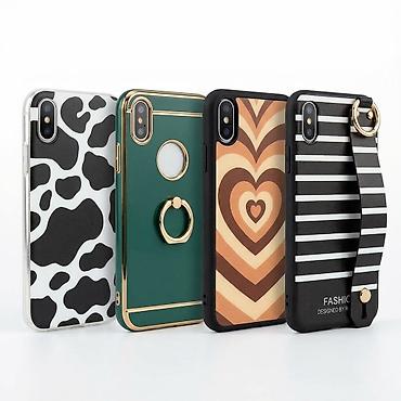 чехлы xr: Чехол на телефон iPhone XS/ iPhone X, цена за 1 шт. 1. Чехол с — 1