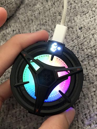 RGB LED-li maqnitli telefon soyuducusu (oyun üçün) - Tip: Xarici