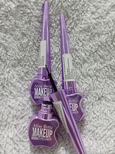 Подводка для глаз Miss Betty Makeup New Eyeliner - Формат: жидкая at lalafo.kg Подводка для глаз Miss Betty Makeup New Eyeliner - Формат: жидкая