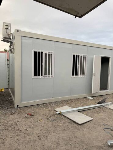 Торговые контейнеры: 🛖 Готовый модуль 6×3 — тёплый и светлый! ✅ Утепление: базальт 80 мм ✅ — 4