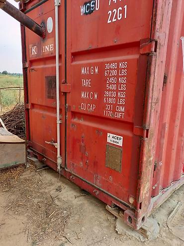 Контейнеры: Продаю домик-контейнер, утепленный. 3000$ — 4