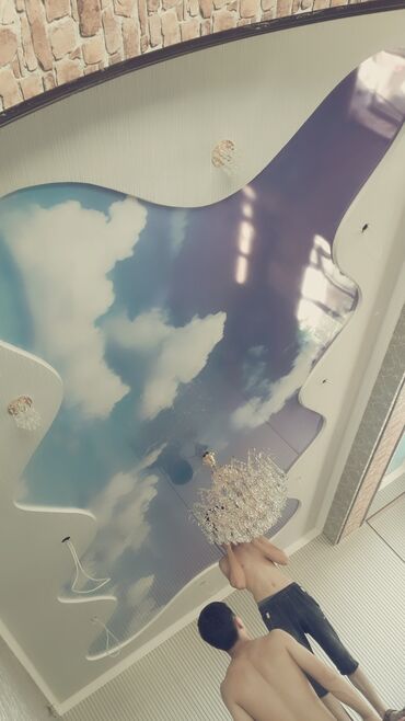 Натяжной потолок: Натяжной потолок Глянцевое, Матовое, 3D потолки — 10