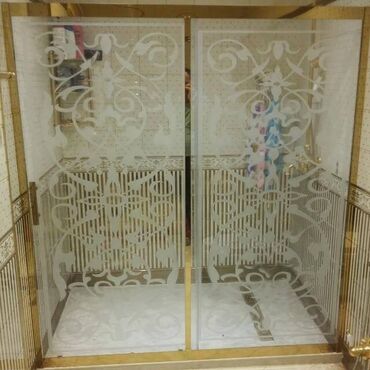 Duş kabinaları, arakəsmələr: Yeni Üstü açıq kabina, Künc üçün, Rayonlara çatdırılma, Pulsuz çatdırılma — 18