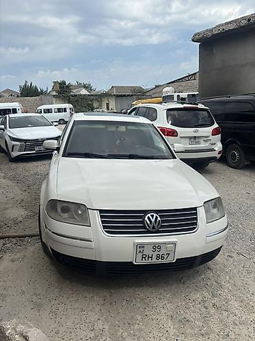 volkswagen passat radiator: Volkswagen Passat (B5.5) sedan – ağ rəng Əsas xüsusiyyətlər: - Kuzov — 2