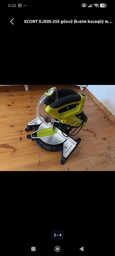 en ucuz lazer metre: XCORT XJX05-255 gönc kəsici (Miter Saw) Texniki xüsusiyyətlər: - — 3