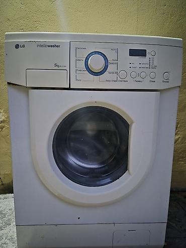 ova su filteri: LG Intellowasher paltaryuyan maşın - Ön yükləməli, 5 kq tutum - — 1