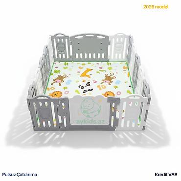 Manejlər: 🧸 Uşaq Oyun Maneji 150×180 sm – Geniş, Təhlükəsiz və Rahat 👶 Körpəniz — 2