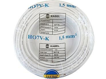 mis turba: H07V-K elektrik kabeli – 1,5 mm² - Kabel növü: H07V-K — 1
